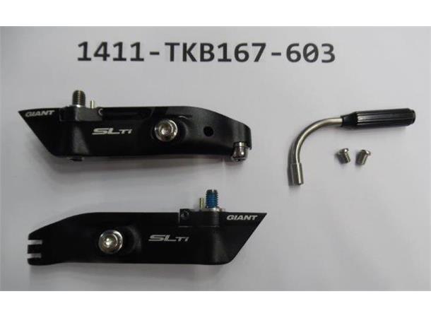 Giant Brems Propel Adv SL Front  (2016) med CNC Pad holder / Ti bolter